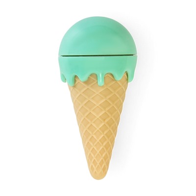 Игрушка для кошек из кошачьей мяты "Мороженное" на основании, 5 х 4 см, розовая