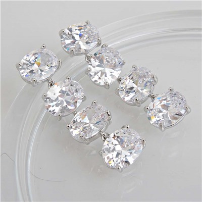 Серьги длинные на гвоздиках арт. 13 3740 (id 277077)