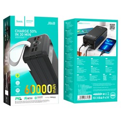 Портативный аккумулятор HOCO J86B 60000 mAh (черный)
