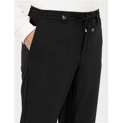Тканневые брюки Black Slim Fit
