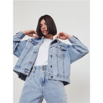 Куртка джинс P112-1207 l.blue
