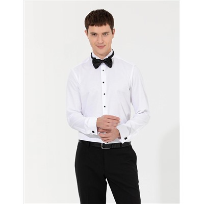 Рубашка для смокинга с белым Slim Fit