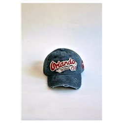 Кепка Orlando Бейсбольная бейсболка Snapback Темно-синяя кепка унисекс