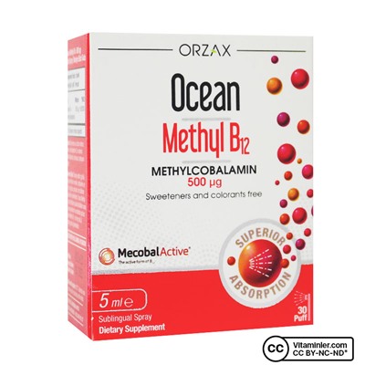 Ocean Methyl B12 500 мкг 5 мл спрей