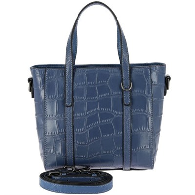 Женская кожаная сумка 5817 BLUE