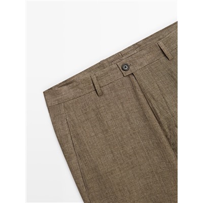 Pantalón 100% lino conjunto