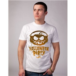 Футболка halloween "Halloween party" с тыквой