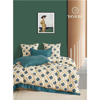 12 цветов Семейный Комплект постельного белья Boris EGYPTIAN COTTON ⭐⭐⭐ из высококачественного материала, очень мягкий и приятный на ощупь, выполнен из египетского хлопка🌱