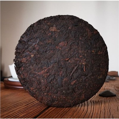 Китайский выдержанный чай "Шу Пуэр. Lao puer", 357 г, 2014, блин