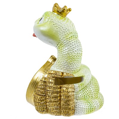 Копилка "Змея", L9 W6,5 H11 см, 2в.