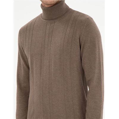 Vizon Melanj Slim Fit Fishman Fisherman Wool Sumped Tistwear свитер