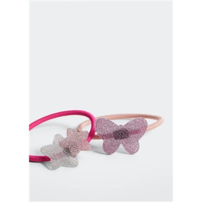 Pack 2 coleteros estrellas -  Niña | MANGO OUTLET España