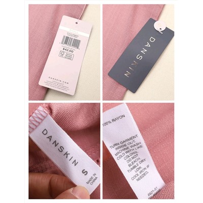 Лёгкая свободная женская рубашка  ✔️Danski*n, экспорта в США, цена на бирке 42$