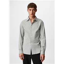 Camisa slim fit cuadro vichy -  Hombre | MANGO OUTLET España