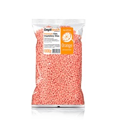 Воск для депиляции пленочный Premium Orange, 1000 гр, бренд - Depiltouch Professional