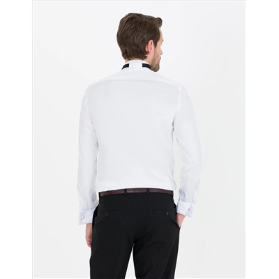 Рубашка для смокинга с белым Slim Fit