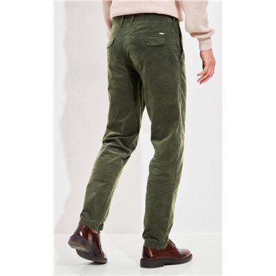 Брюки вельвет Р321-0800 d.khaki