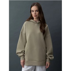 Толстовка с капюшоном OVER SIZE (начес)