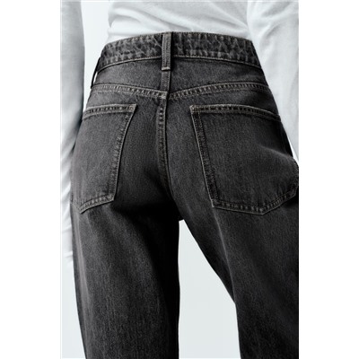JEANS TRF RECTOS TIRO BAJO