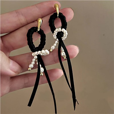 Серьги длинные на гвоздиках арт. 13 2354 (id 270672)
