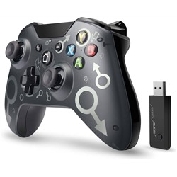 Геймпад беспроводной N-1 2,4ГГц для XBOX One Series/PS3/ПК (черный)