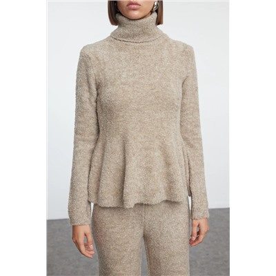 Mink Brümcük Fisherman воротник трикотаж в верхней части Upper Twoaw25au00057