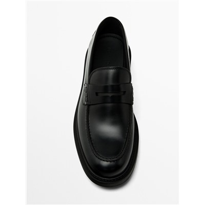 Mocasín antifaz negro
