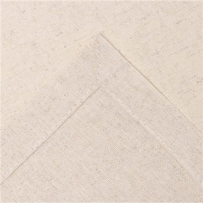 Дорожка на стол Этель ECO, молочная, 40×136/+-6 см, 70% хлопок, 30% лён, 190 г/м²