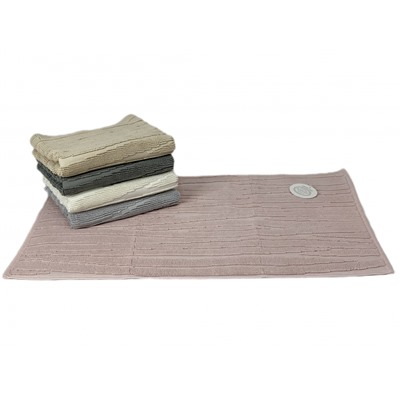 Коврик для ног Карвен WAY 50*80 махра KV 434 pembe.