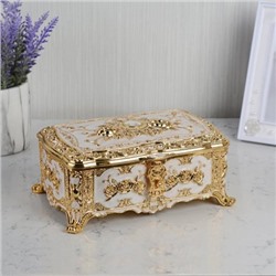Шкатулка с зеркалом 22х14х9 / 7275A /уп 30/