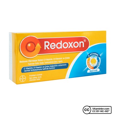 Redoxon Triple Effect C, витамин D и цинк 30 шипучих таблеток