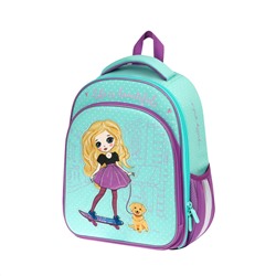 Ранец Berlingo Expert Plus "Pretty girl" 37*28*16см, 2 отделения, 2 кармана, анатомическая спинка