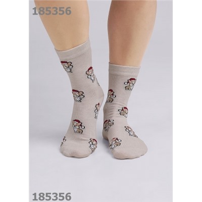 CLEVER Носки жен. НГ хл+эл Д2466
