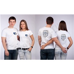 Футболки свадебные "Just Married" (с машинкой)