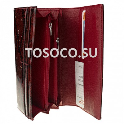 81236 a red кошелек женский Cossni экокожа 9х19х2