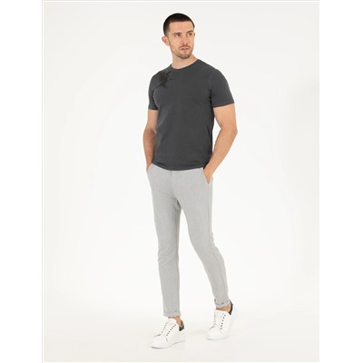 Black Slim Fit Kartal Printed Bike Bike T -For