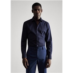 Camisa traje slim fit algodón -  Hombre | MANGO OUTLET España