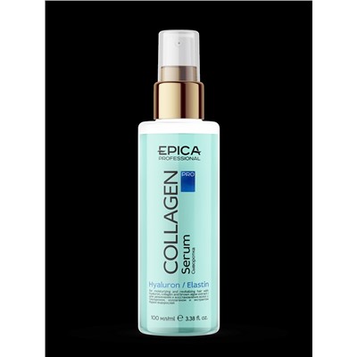 Collagen PRO Увлажняющая и восстанавливающая сыворотка для волос, 100 мл.