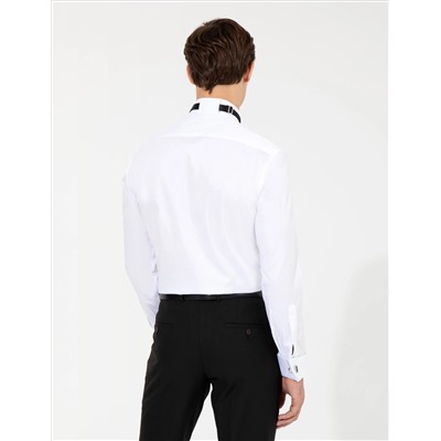Рубашка для смокинга с белым Slim Fit