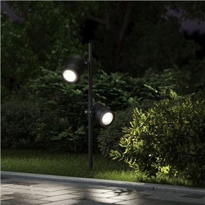 Нарушена упаковка!   Садово-парковый светильник Elektrostandard Landscape/2 (041 FL LED) черный (a058259)