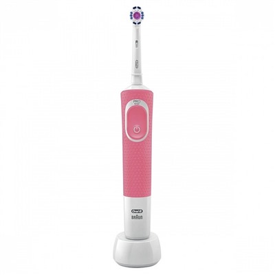 Электрическая зубная щетка Oral-B Vitality 100 3D White D100.413.1 (Pink)