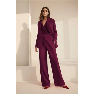 Bordeaux Wide Leg/Wide PaCa ткацкие брюки Twoaw22pl0066