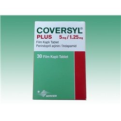 COVERSYL PLUS 5 mg/1.25 mg 30 film kaplı ( аналоги Нолипрел)