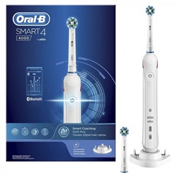 Электрическая зубная щетка Oral-B Smart 4 4000 D601.524.3