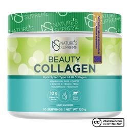 Коллагеновый порошок Nature's Supreme Beauty 120 гр без ароматизаторов