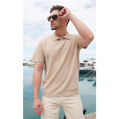 Футболка лен F011-06LN natural linen