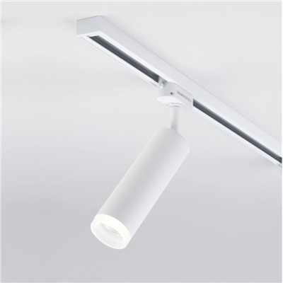 Нарушена упаковка.   Однофазный LED светильник 10W 4200К для трека Oskar Elektrostandard  (a040963) Oskar Белый 10W 4200K (LTB28) однофазный