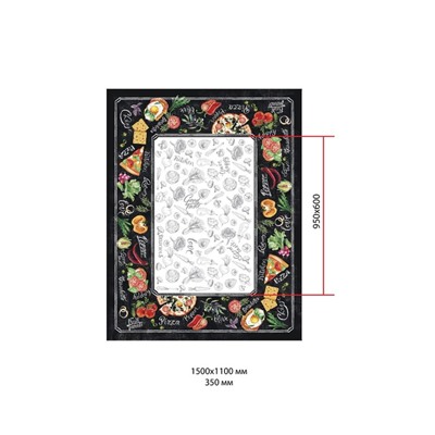 Скатерть "Этель" Delicious Fresh 149х180см, 100% хлопок, саржа 190 г/м2
