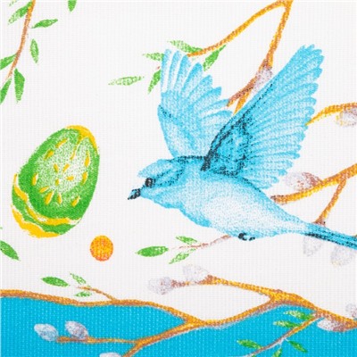 Скатерть Доляна Happy Easter 110х144 см
