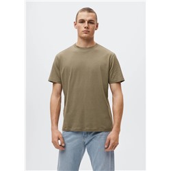 Camiseta regular fit mercerizada -  Hombre | MANGO OUTLET España